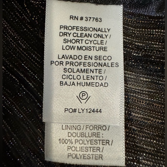 Laundry by Shelli Segal Gold Shimmer Party Dress NWT - Picture 9 of 10